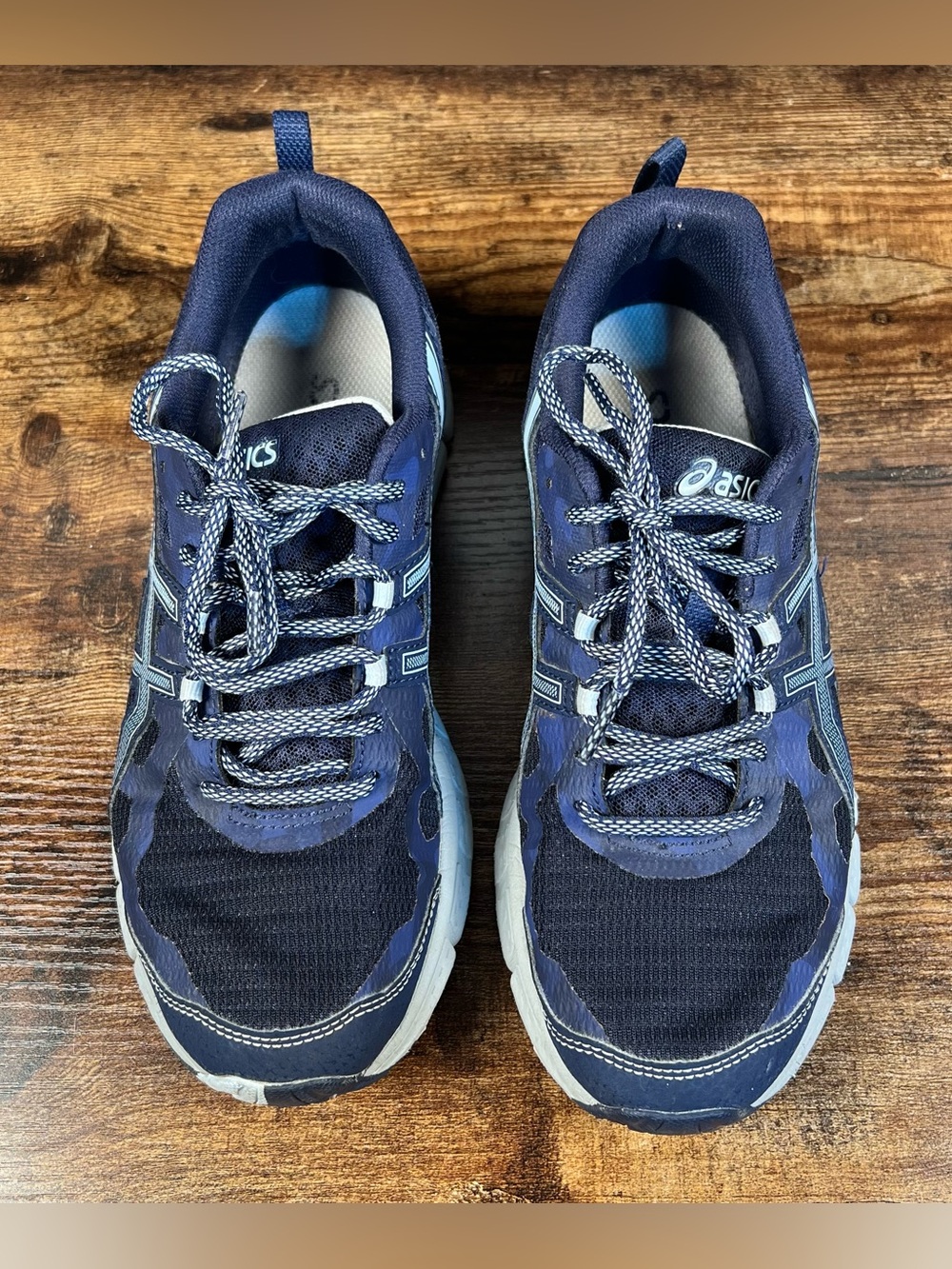Asics Gel-Scram4 Running Shoes Sneakers Blue Athletic Workout Women's 8.5 - Picture 3 of 10